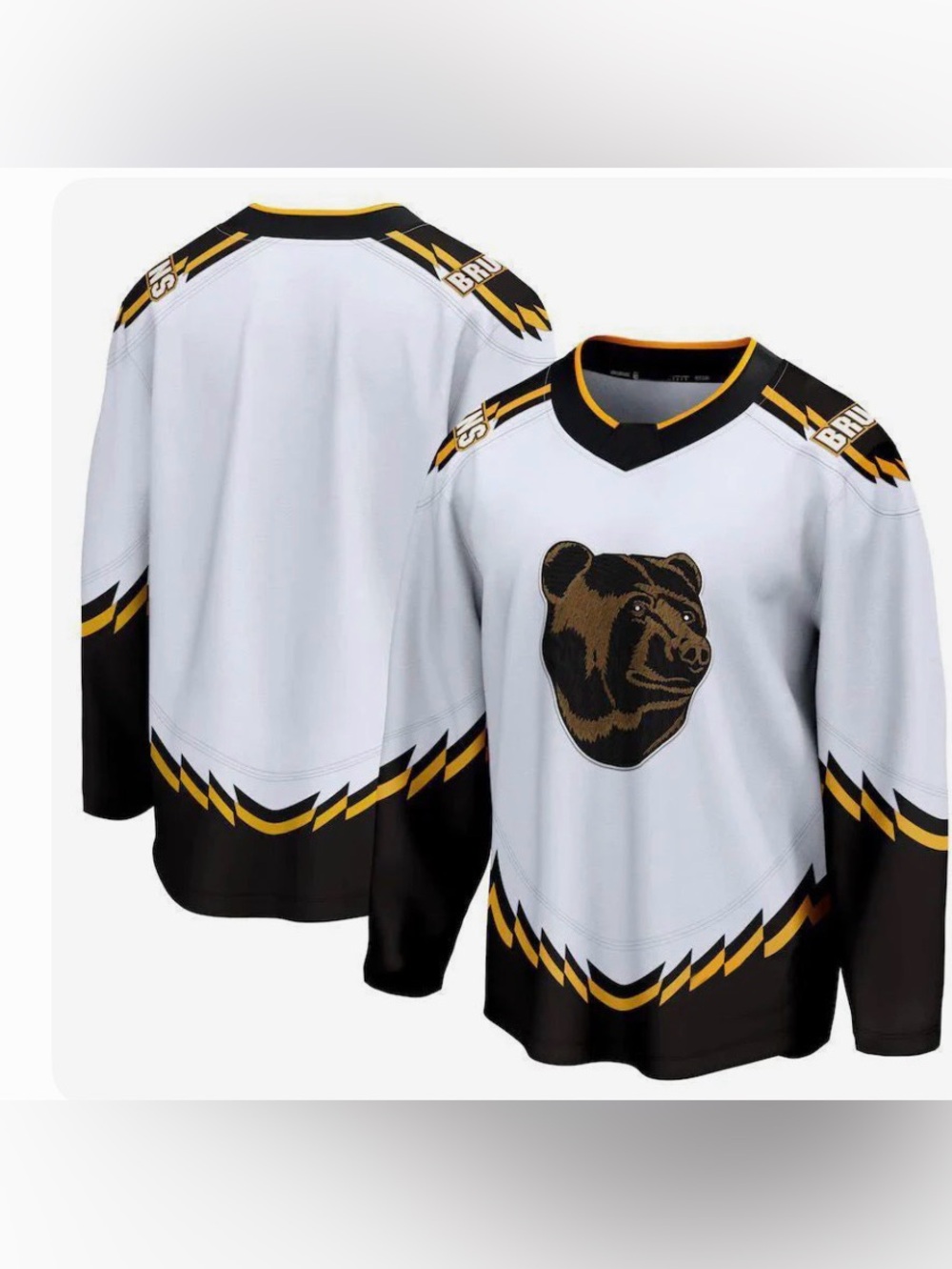 Boston Bruins NHL Authentic Pro Jersey S/M YOUTH